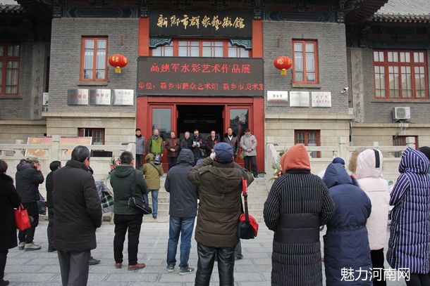 封丘画家高建军水彩画展在新乡市群艺馆举行