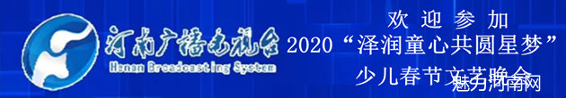 关于举办2020“泽润童心 共圆星梦”河南电视台少儿春晚方案